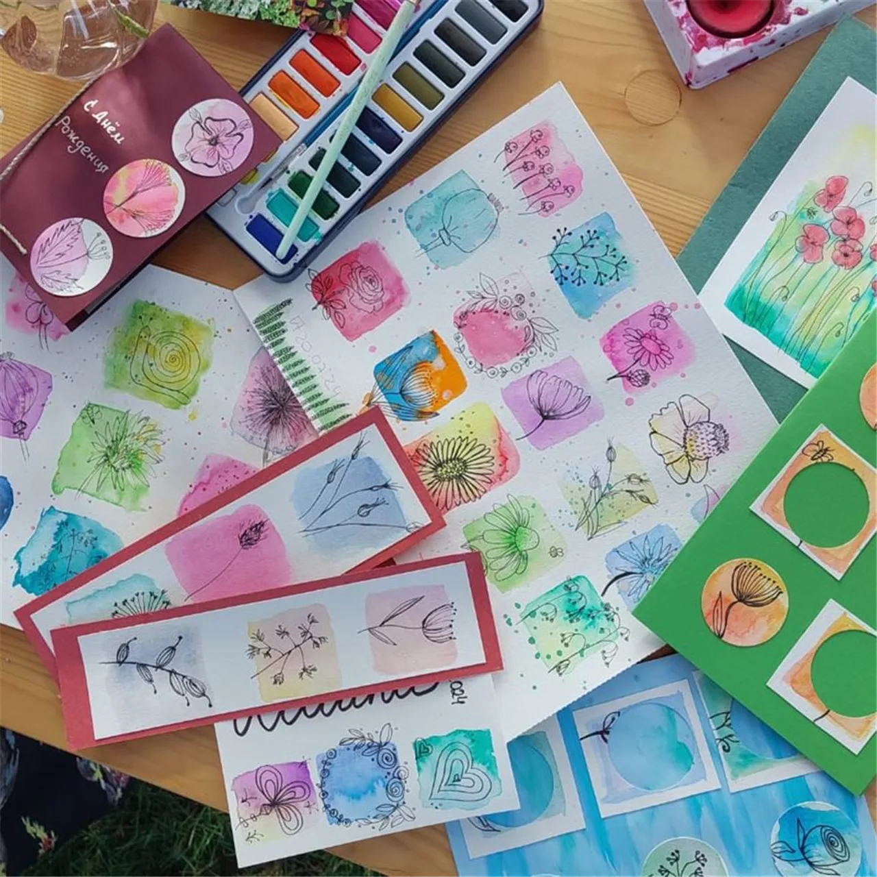 Kreativ-Workshop "Postkarten"