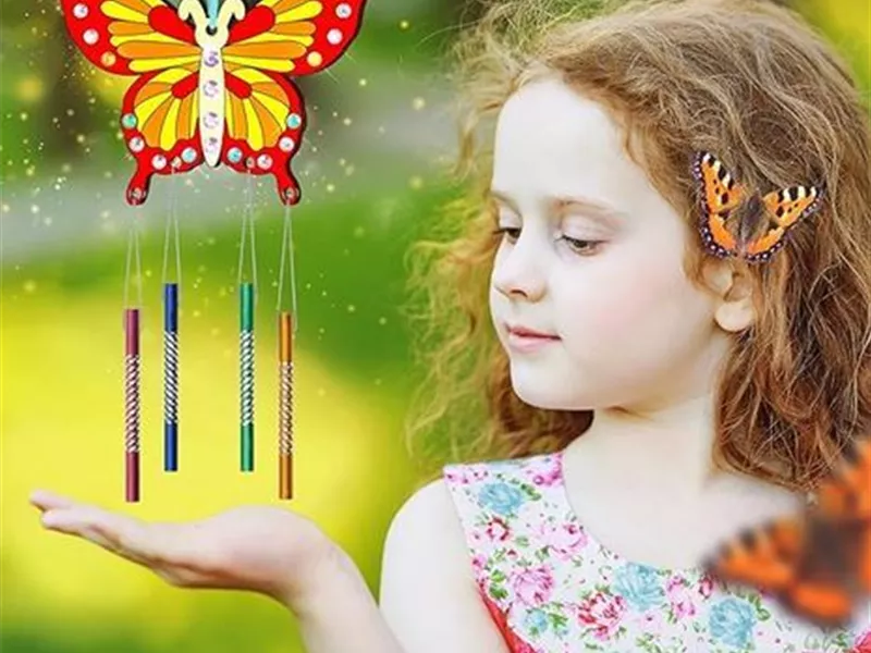 Basteln für Kids - Windspiele