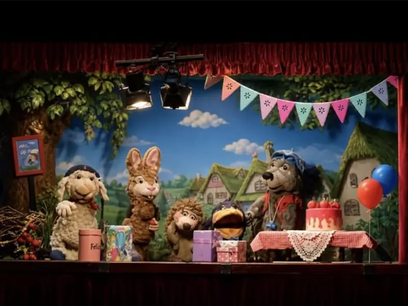 Puppentheater: „Der kleine Rabe Socke“